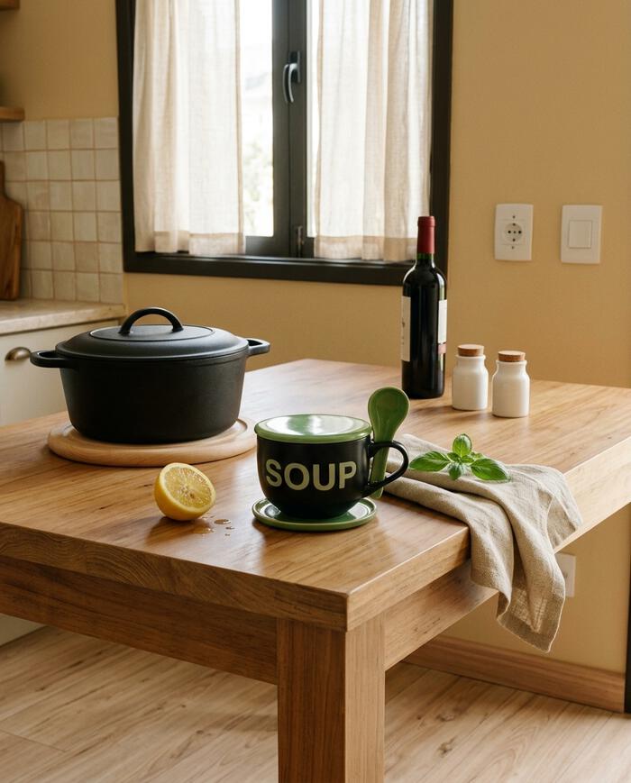 Caneca para Sopa Schwedt Preto e Verde - image 1