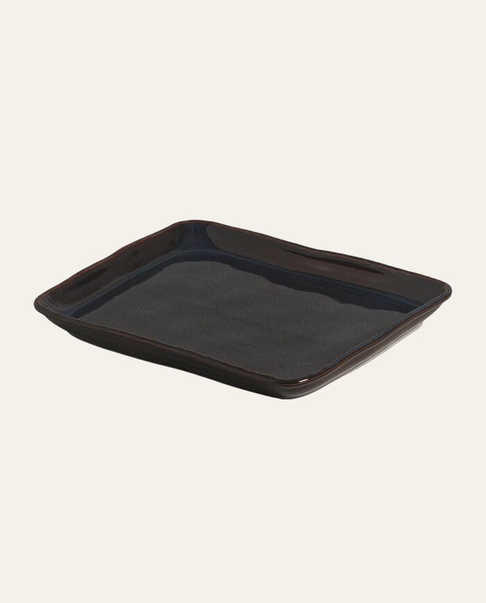 Travessa Retangular Org&acirc;nico Eco Stone Safira Ll Cinza - image 1
