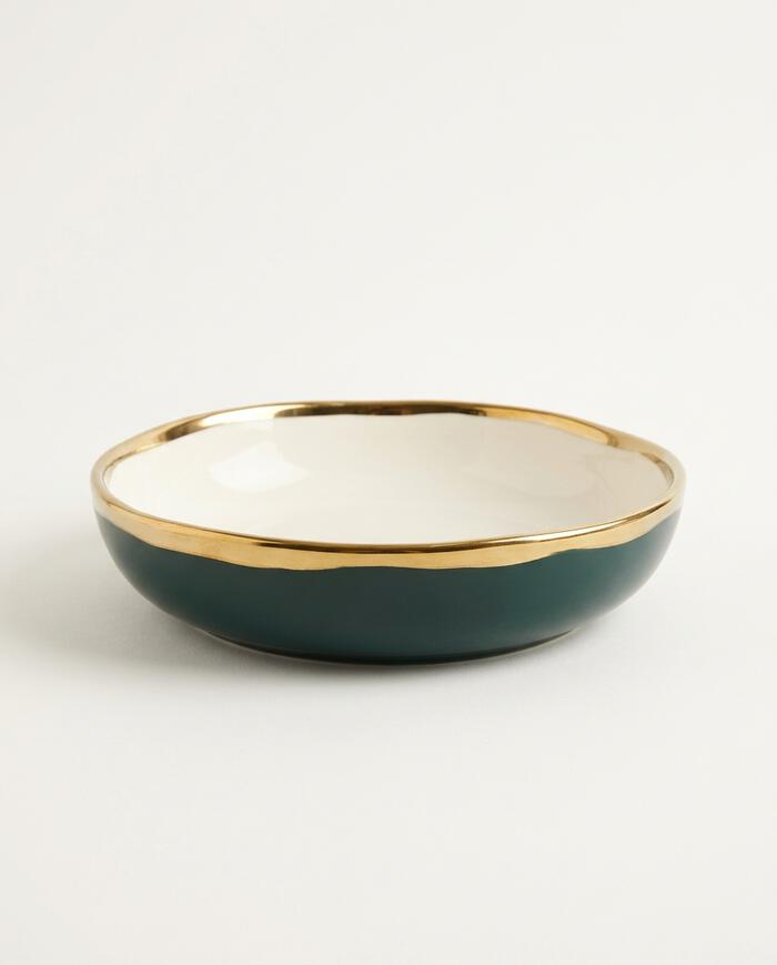 Bowl Summer Gaia com Borda Dourada - image 0