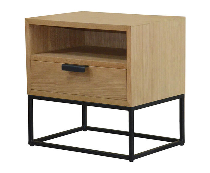 Mesa de Cabeceira Morelia Marrom Natural - image 1