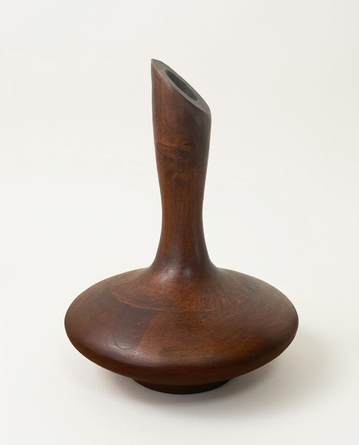 Vaso em Madeira Antonelli - Marrom Claro image number 4