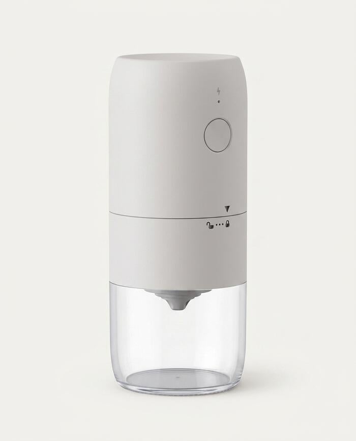 Moedor El&eacute;trico Recarreg&aacute;vel Macinare Branco image number 3