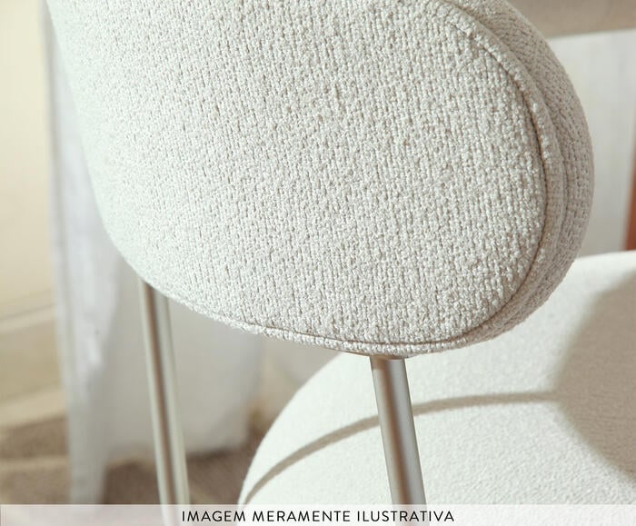 Cadeira Liz - Bege image number 7