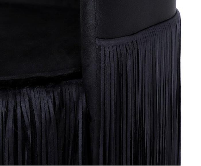 Poltrona Franja Dupla - Preto image number 5