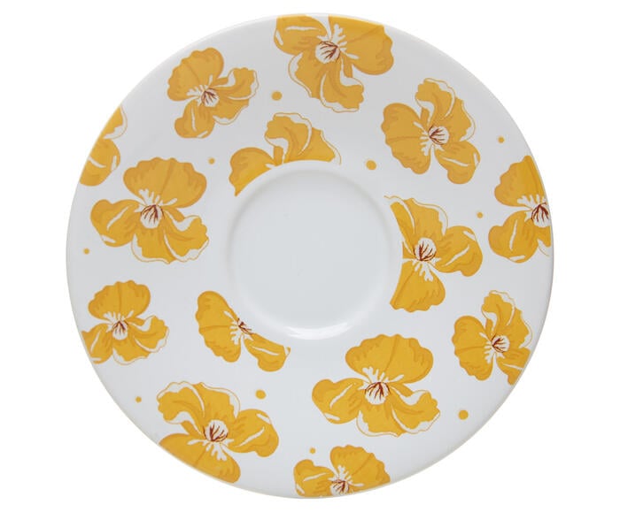 X&iacute;cara para Ch&aacute; com Pires Doce Encanto Amarelo - image 1
