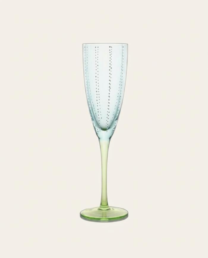 Ta&ccedil;a para Champanhe Amalfi Azul e Verde - image 0