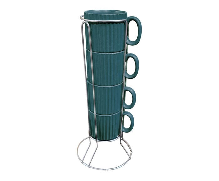 Jogo de X&iacute;caras para Caf&eacute; Striatto Verde - image 0