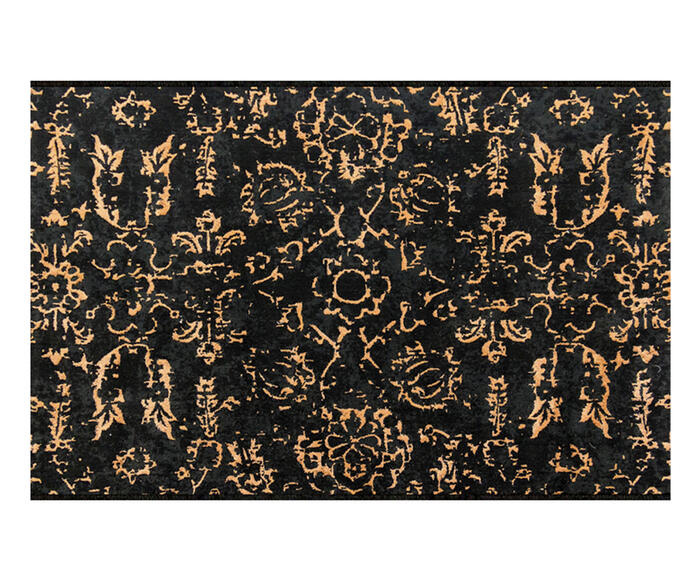 Tapete Turco Vega Ivory Bege e Preto - image 0