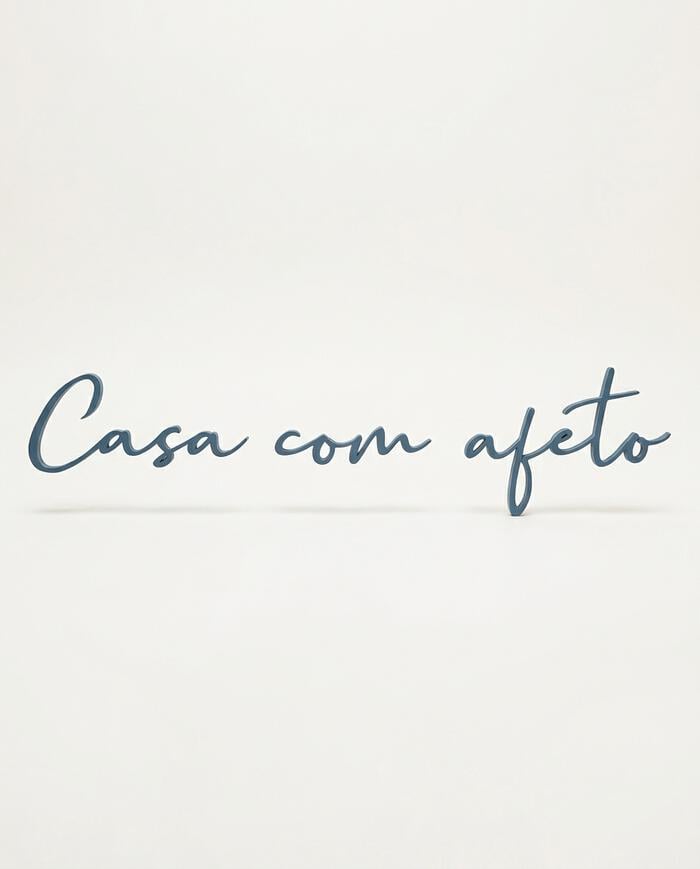 Decorativo de Parede Casa com Afeto - image 0