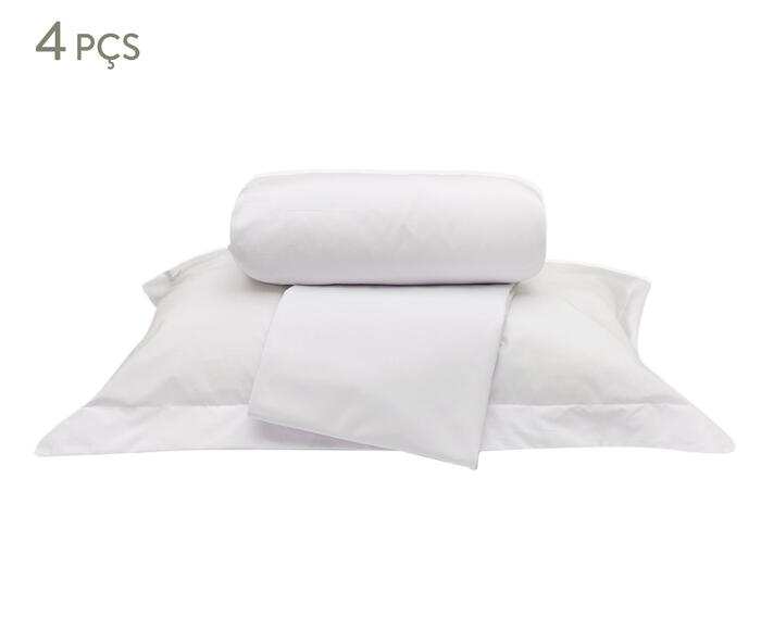 Jogo de Len&ccedil;ol Premium Tous Les Jours Branco - 200 Fios - image 0