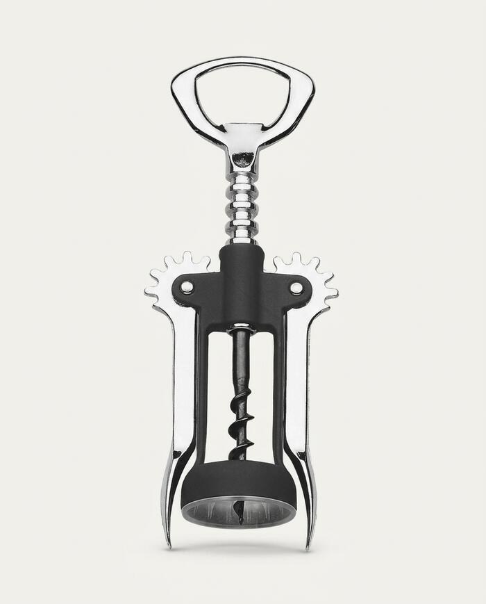 Saca-Rolhas em Inox Daily Preto - image 0
