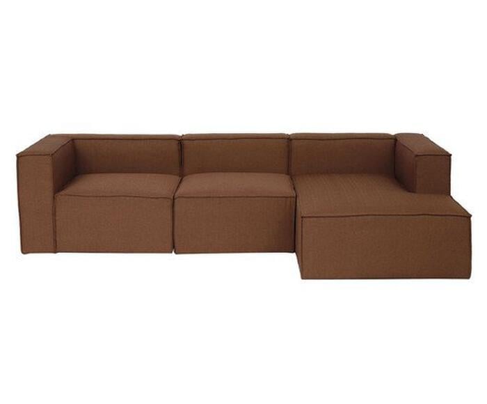 Sof&aacute; 3 M&oacute;dulos Chaise Direito Mensa - image 0