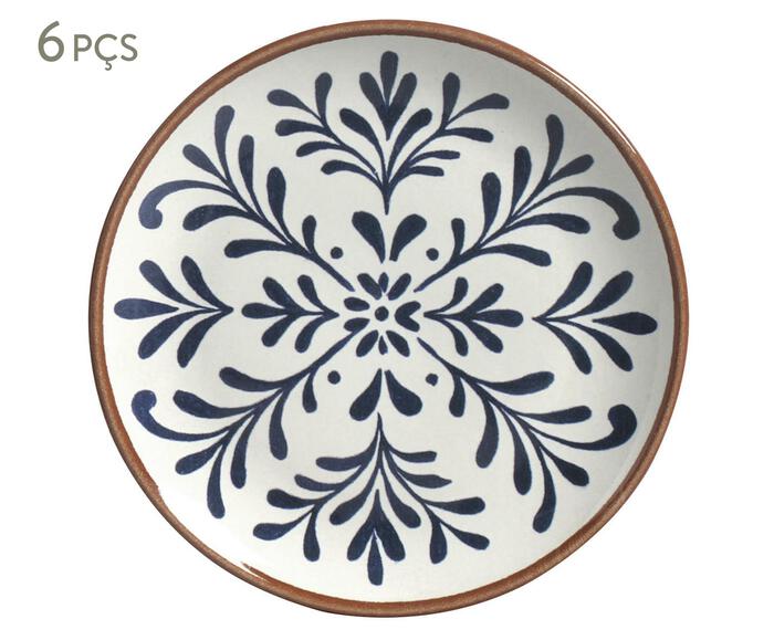 Jogo de Pratos para Sobremesa Coup Stoneware Coimbra Abstrato - image 0