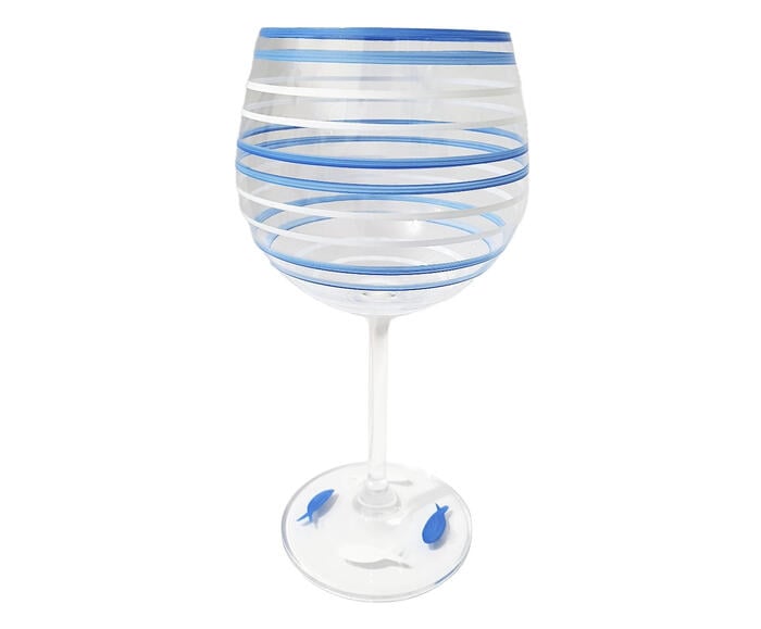 Ta&ccedil;a para Gin em Cristal Navy - image 0