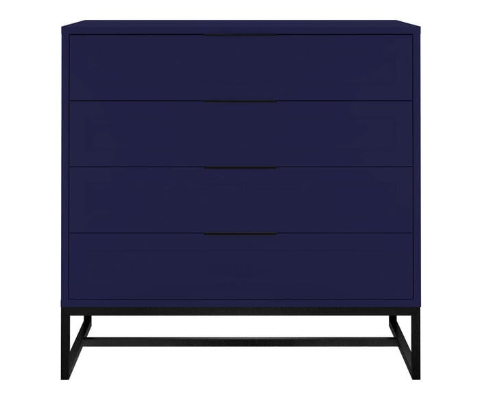 C&ocirc;moda Asine Azul e Preto - image 0