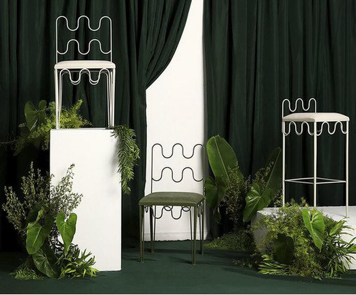 Cadeira Pop Indoor Ondas - Verde Musgo - image 1