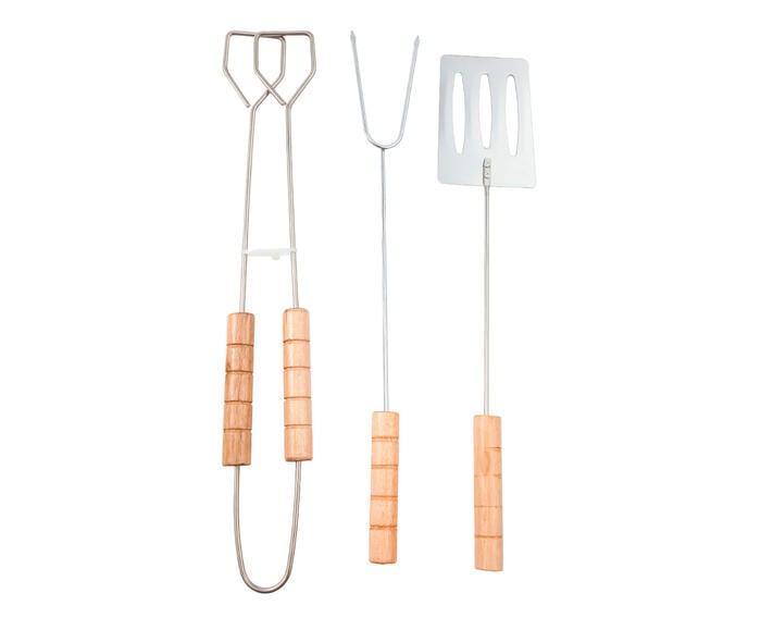 Jogo para Churrasco Hanzzo Wood em Inox - image 0