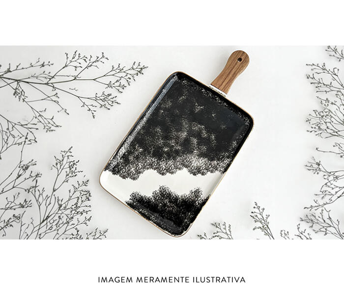 Enfeite com Cabo Dual Preto - image 1