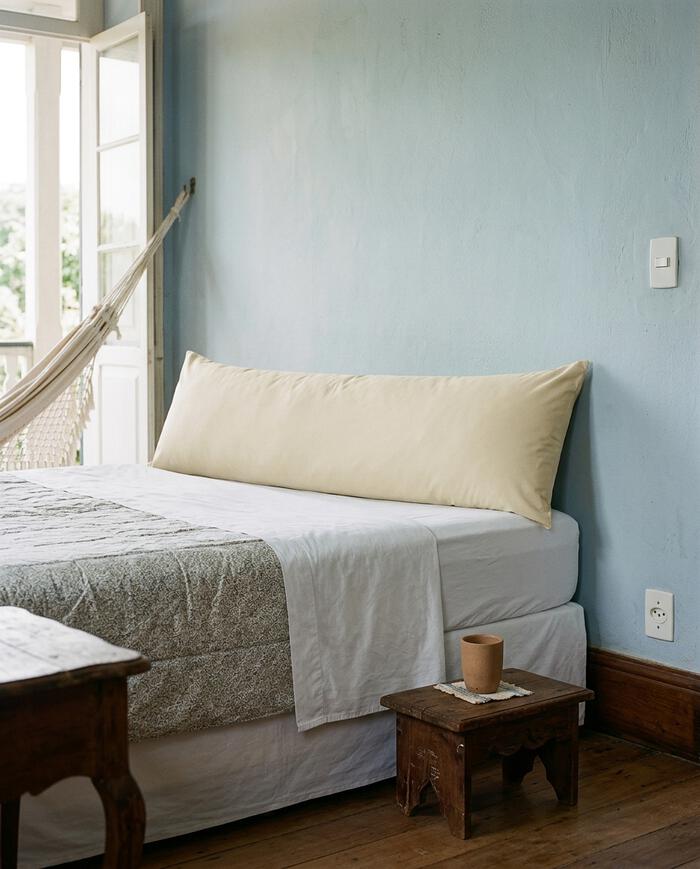 Fronha Hug Colors Palha - 40X130cm - image 1