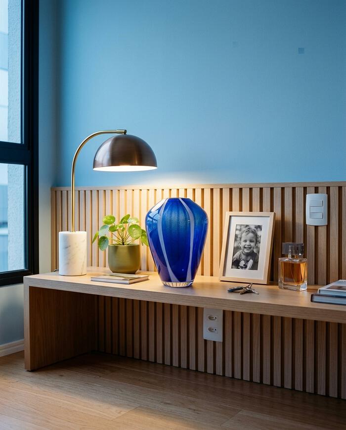 Vaso de Vidro Rodermark Azul II - image 1