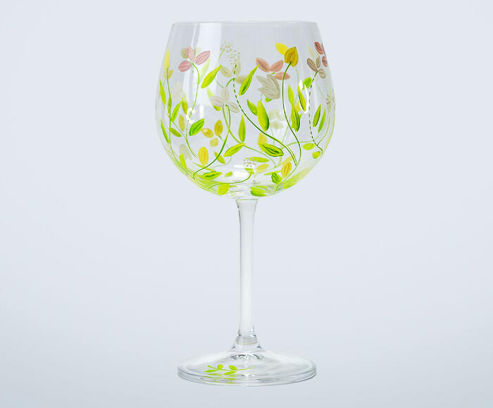 Ta&ccedil;a para Gin em Cristal Floratta - image 1
