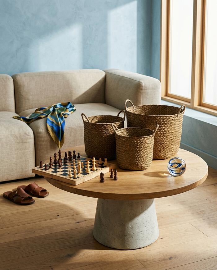 Jogo de Cestos Decorativo Vannerie Marrom - image 1