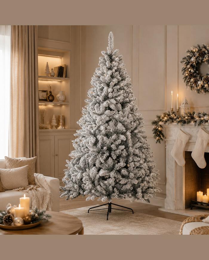 &Aacute;rvore de Natal Nevada Branca - 2,1M - image 1