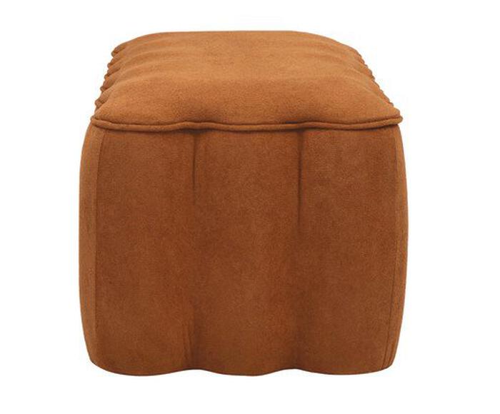 Puff Ret&acirc;ngular Boucle Pitanga image number 4