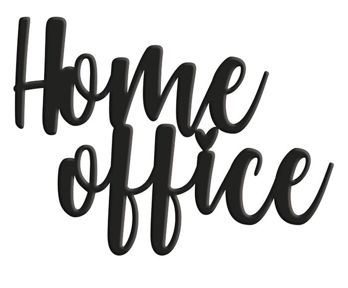 Adorno de Parede Lettering Home Office - image 0