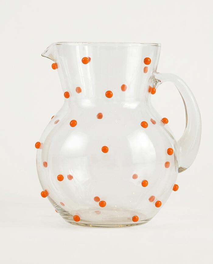 Jarra de Vidro Gemas Laranja - image 0
