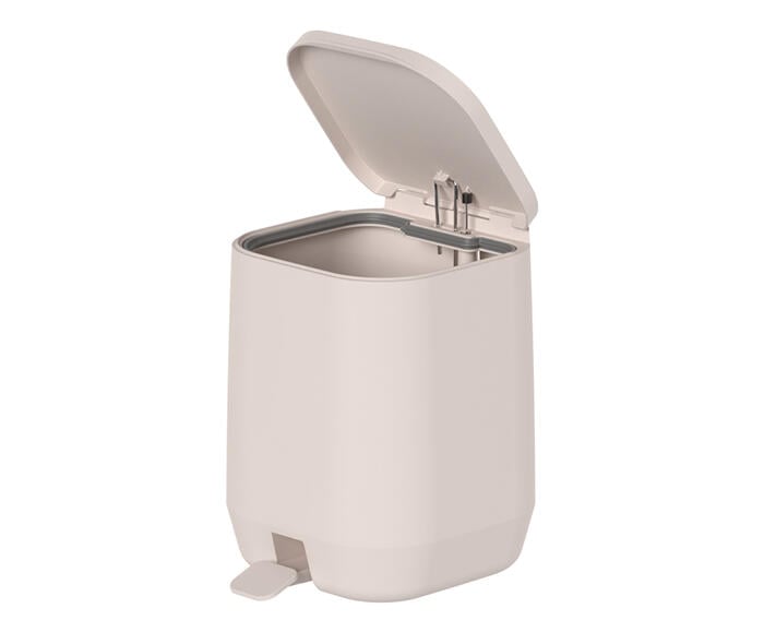 Lixeira de Pedal Aura Bege - image 1