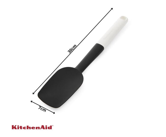 Esp&aacute;tula Cl&aacute;ssica em Silicone Kitchenaid Branca - image 1
