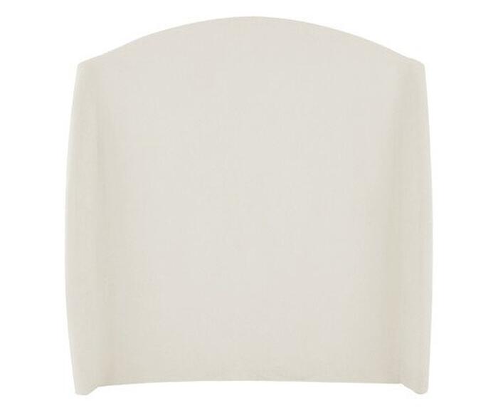 Cabeceira em Boucle Aveludado Smooth OffWhite - image 0