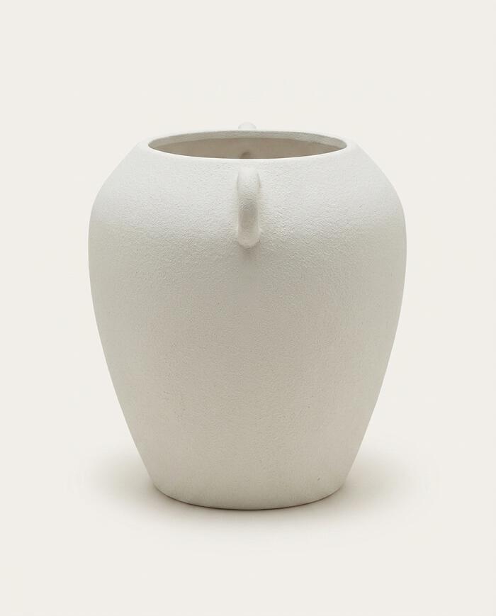 Vaso em Cer&acirc;mica Tefenute - Off White image number 3