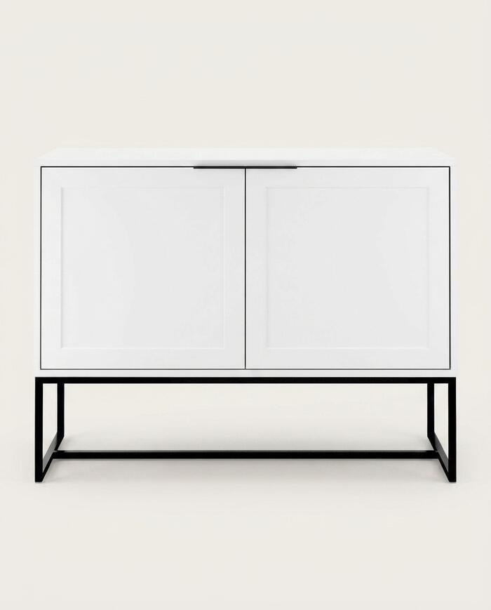 Buffet Asine Branco e Preto - image 0