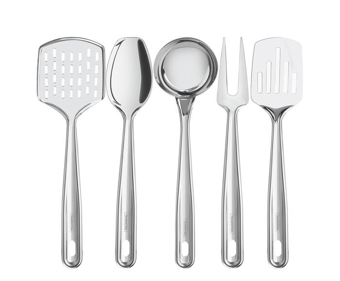 Jogo de Utens&iacute;lios em Inox Nice ll - Prata - image 0