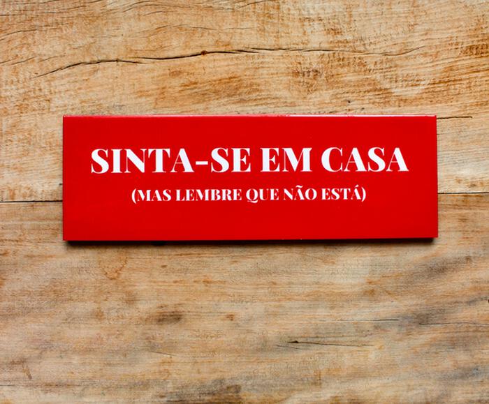 Azulejo Decorativo "Sinta-se Em Casa" - image 1
