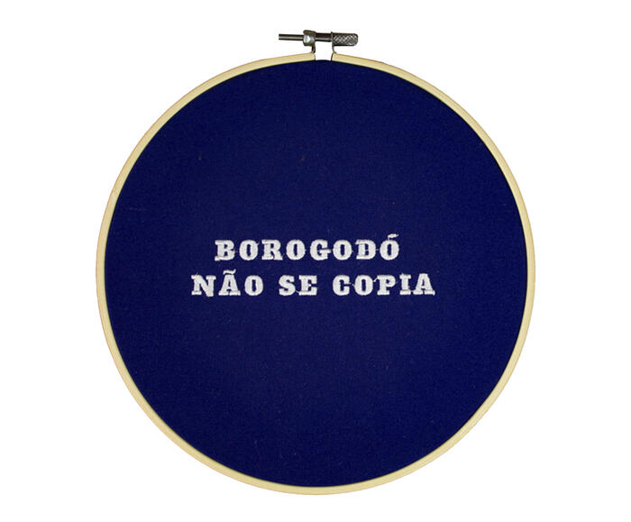 Bastidor Bordado Borogod&oacute; N&atilde;o se Copia - image 0