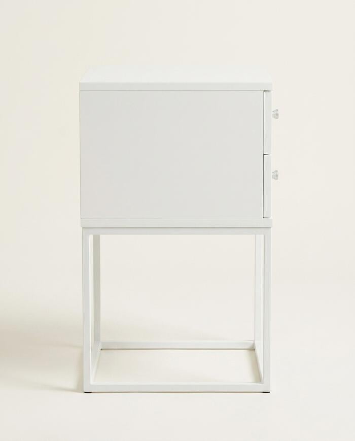 Mesa de Cabeceira Bonn Branco image number 2