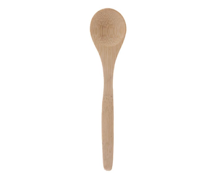 Saleiro e Colher de Bambu Areia image number 3