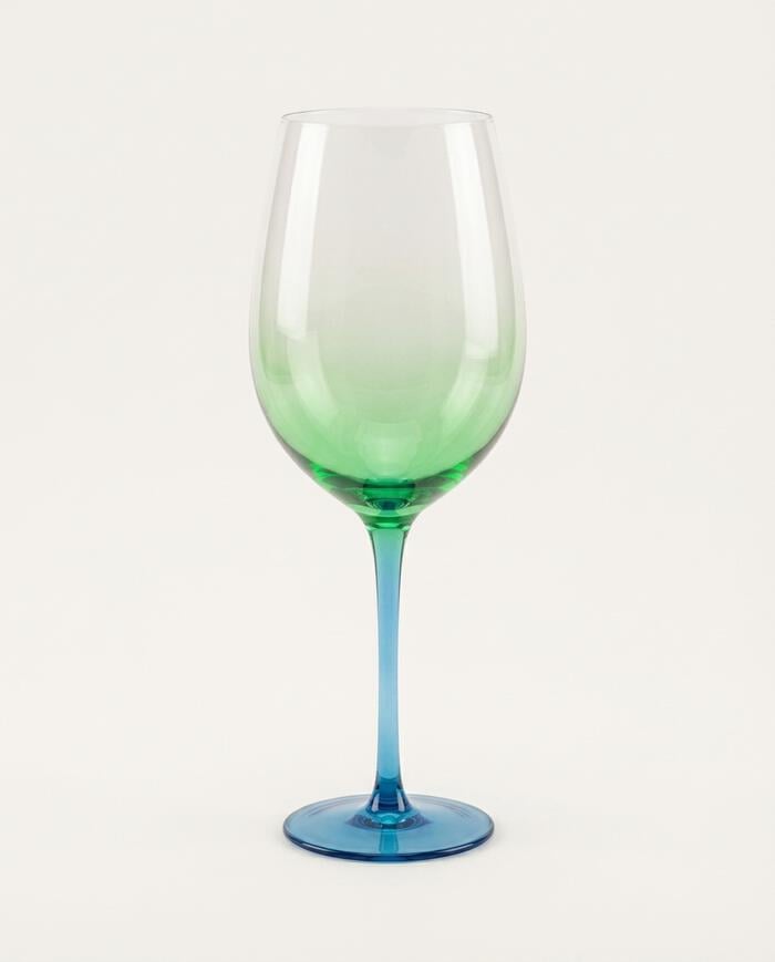 Jogo de Ta&ccedil;as para Vinho Verde Degrad&ecirc; - image 0