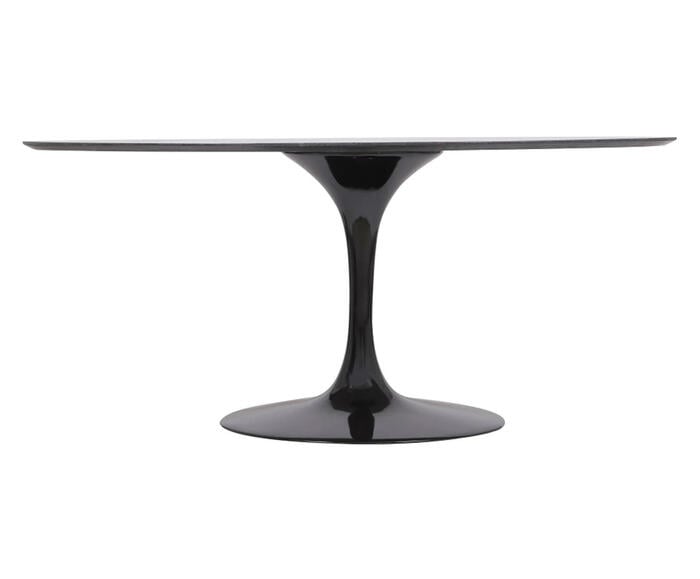 Mesa Saarinen Oval S&atilde;o Gabriel Base Preta image number 3