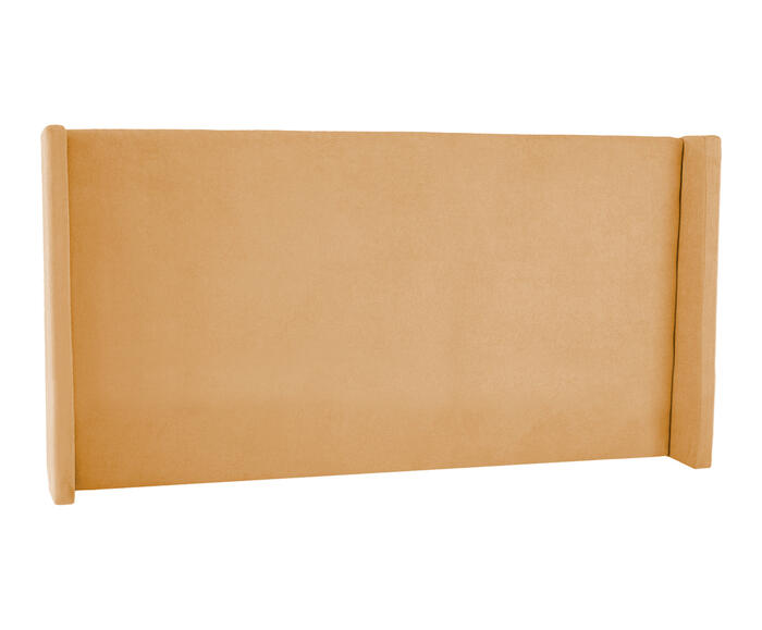 Cabeceira em Boucle Aveludado Classic Amarelo Ocre image number 3