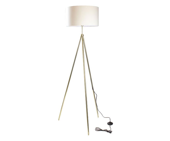 Lumin&aacute;ria de Ch&atilde;o Isadora Dourado - Bivolt - image 0