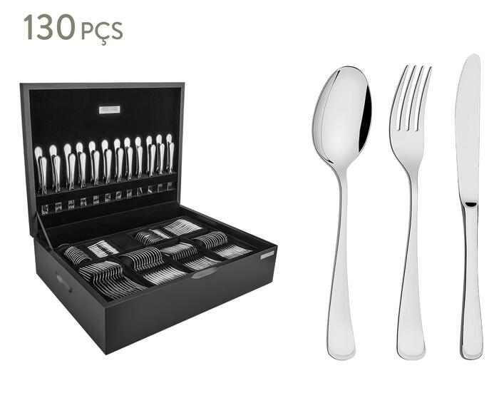 Faqueiro em Inox com Estojo - image 0