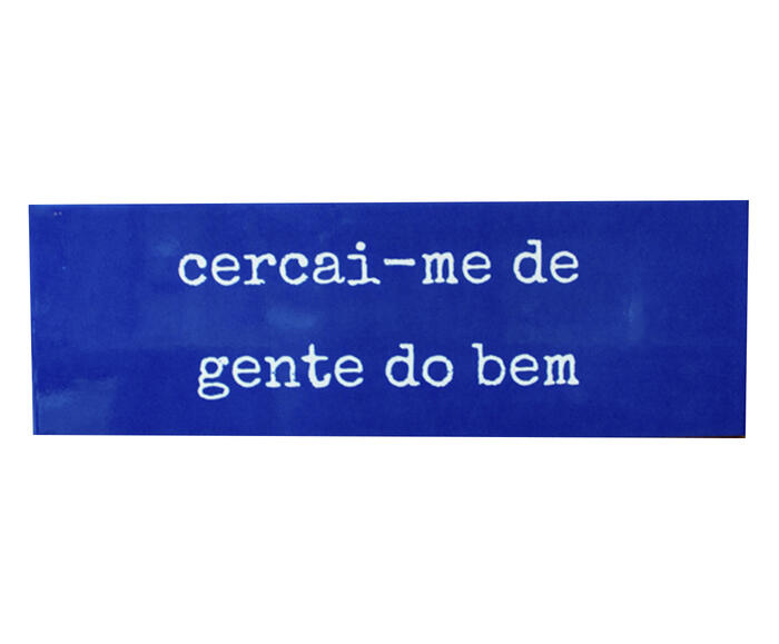 Azulejo Decorativo "Cercai-me De Gente Do Bem" - image 0