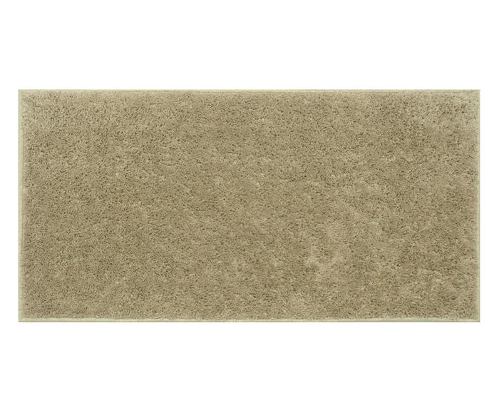 Passadeira Shaggy Beira de Cama Smooth Trigo - image 0