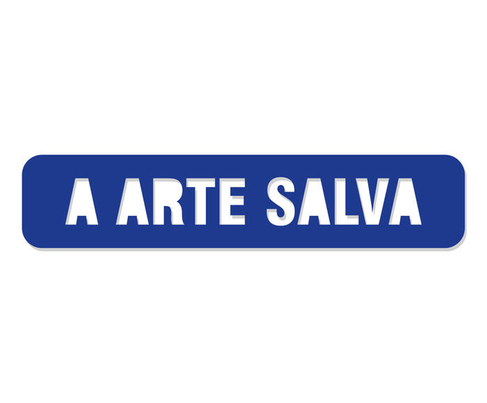 Placa para Parede "A Arte Salva" - image 0