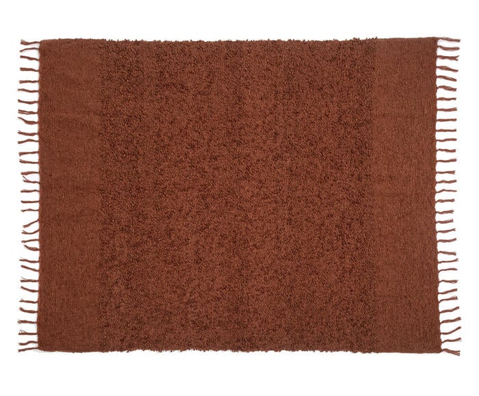 Manta Boucle Terracota - image 0