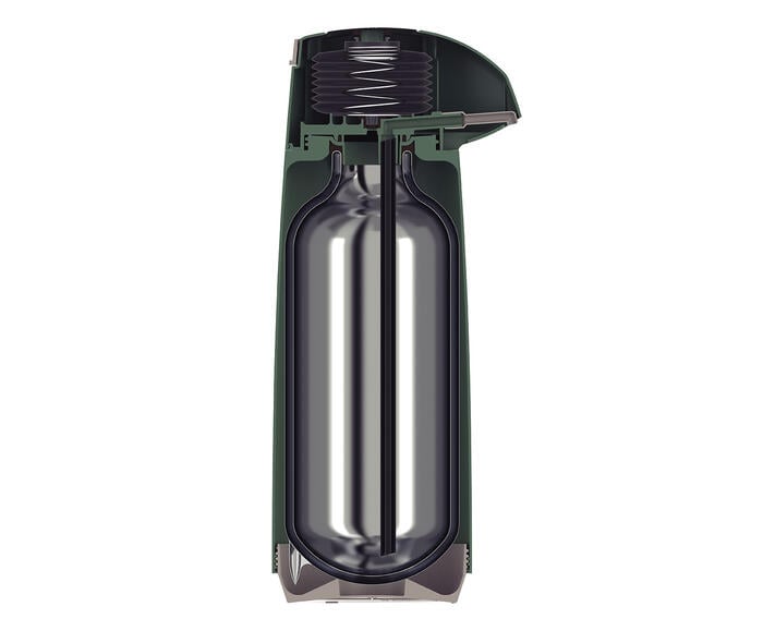 Garrafa T&eacute;rmica com Bomba Villani Verde - image 1